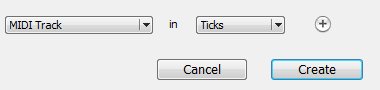 Step 03.1 This MIDI track will carry the control signal from the DPMP to the destination plugin